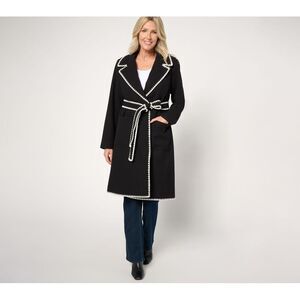 BEAUTIFUL by Lawrence Zarian Women's Plus Sz Jacket 2X Regular Black A687727